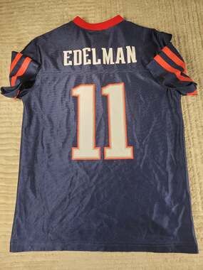 Julian Edelman New England Patriots Jersey Youth Large 10-12 Football Boys Kids